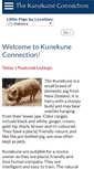 Mobile Screenshot of kunekunepigs.org
